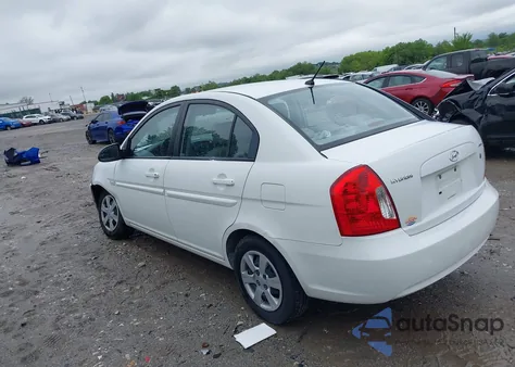 2007 Hyundai Accent Gls from USA, damaged, VIN KMHCN46C27U093853